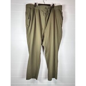 Old Navy Active Powersoft Coze Edition Slim Taper Joggers Olive 4X High Rise